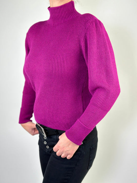 Gerippter Pullover One Size