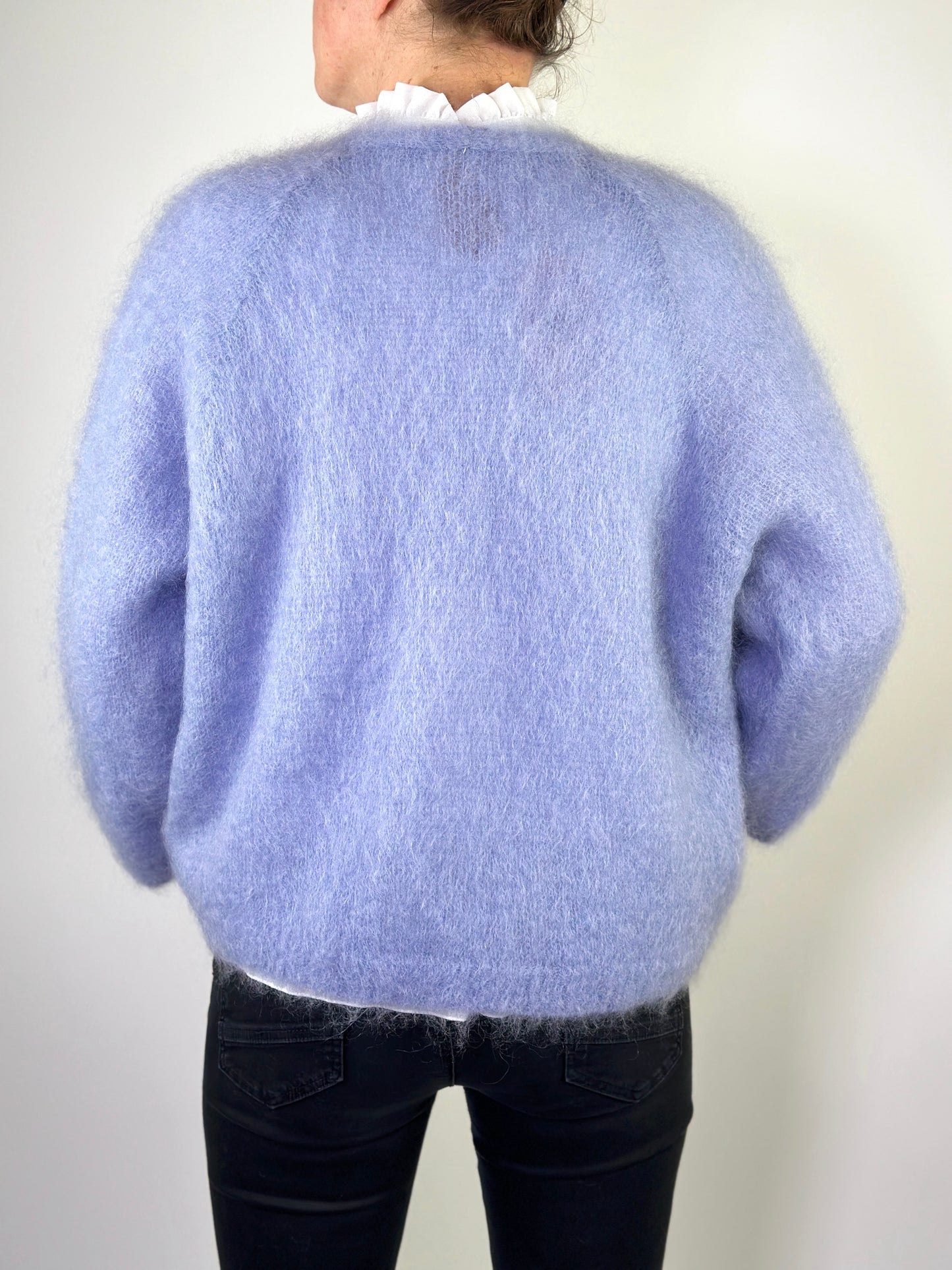 Fluffy Strickjacke One Size