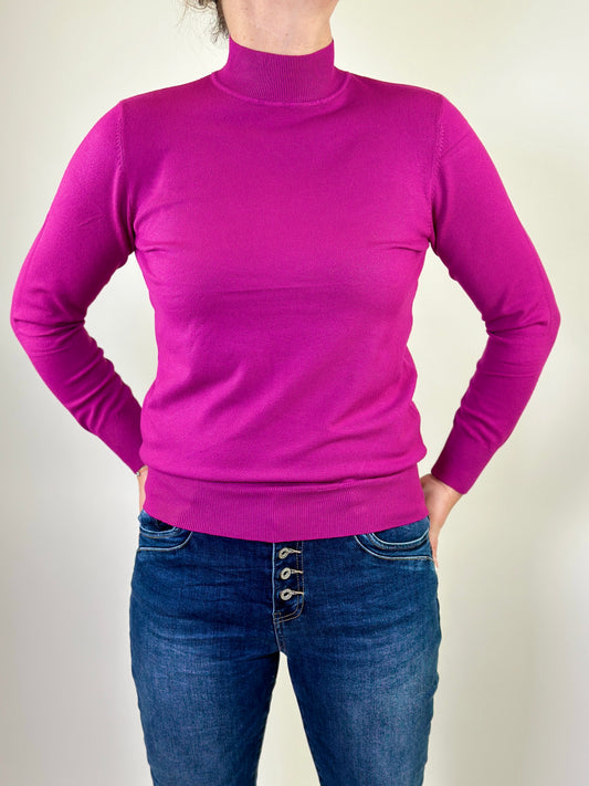 Basic Feinstrick Pullover